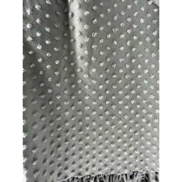 NWT Rolla Coster Olive Green Jacquard Dot Mini Short Sleeve Dress Women's Large - Picture 4 of 6